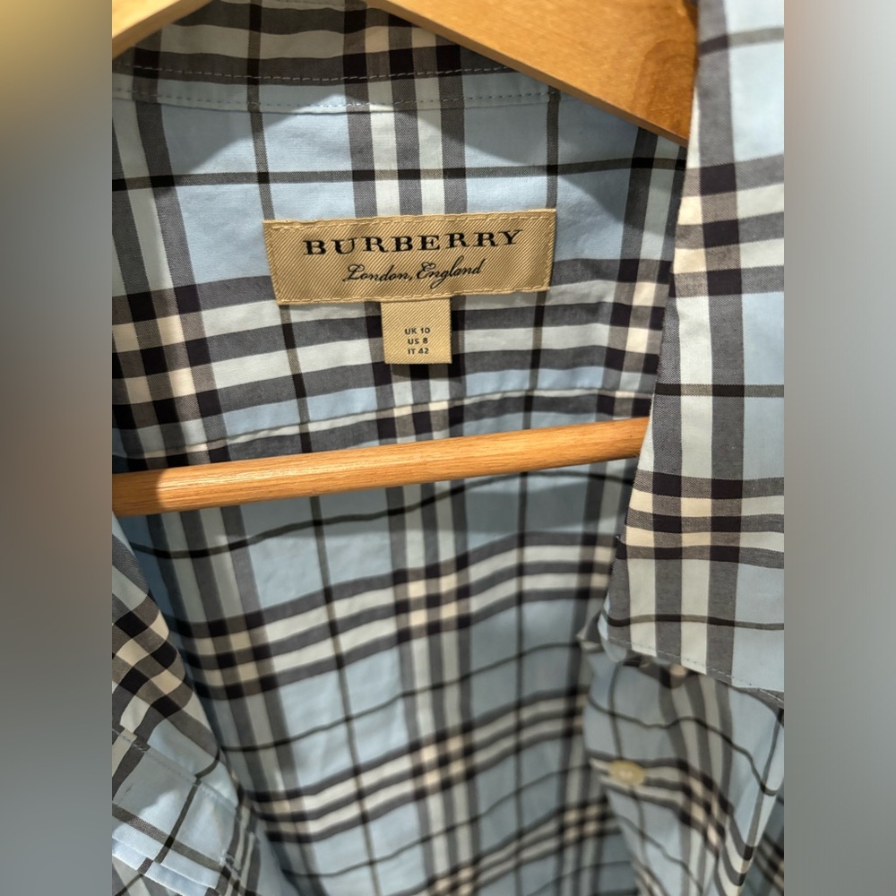 Burberry Button Down - image 5